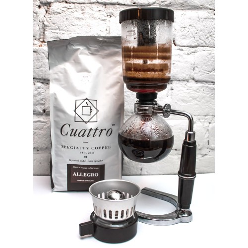 Кофе в зернах CUATTRO Allegro (упаковка 1 кг) Кофе в зернах CUATTRO Allegro (упаковка 1 кг)